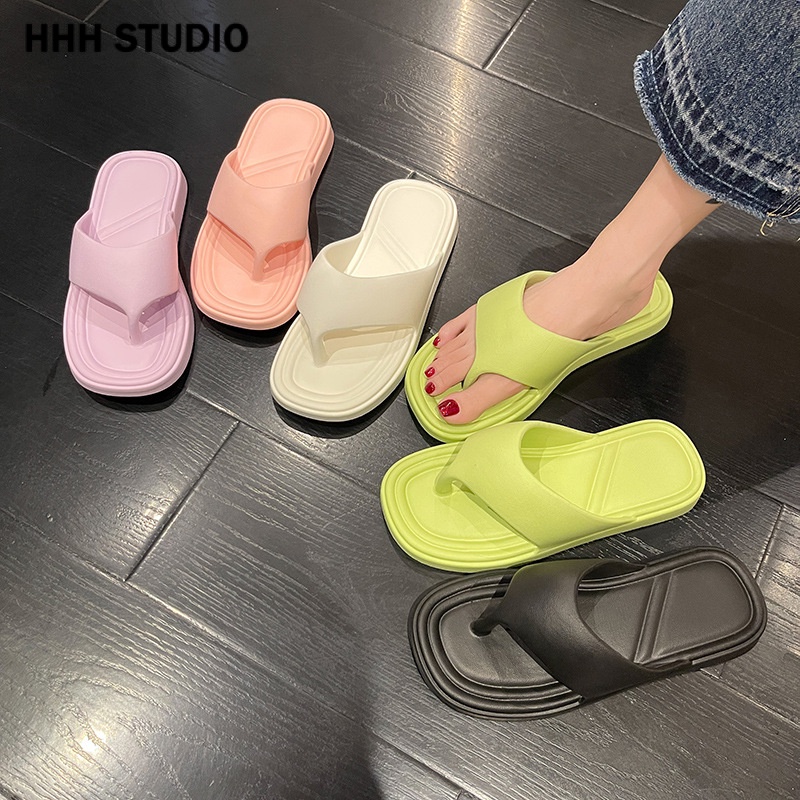 HHH  Dép sandal nữ Hở Ngón Đế Dày Phong cách đơn giản Đáng yêu Đi biển Chất lượng cao FDL23A0MXJ 42Z231018