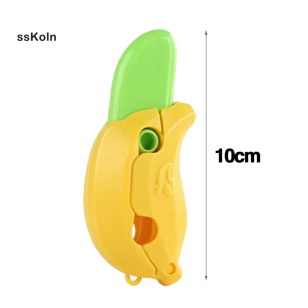 Đồ Chơi Nắn Bóp Đàn Hồi Giảm stress Hình Quả Chuối 3d Nhiều Màu