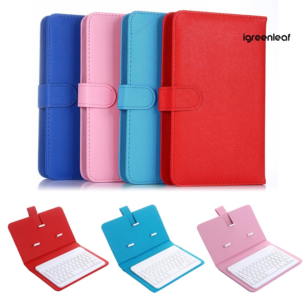 Igreenleafdzrx Bao Da Điện Thoại Kèm Bàn Phím bluetooth Không Dây Cho iphone