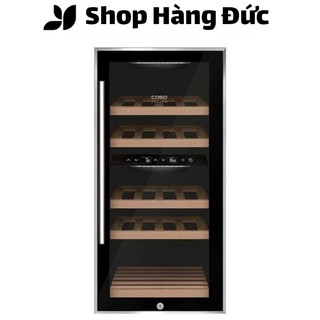 Tủ bảo quản rượu caso winecomfort 24 black, tủ đựng rượu, tủ trữ rượu vang, nhập đức, bh 12 tháng, shop hàng đức