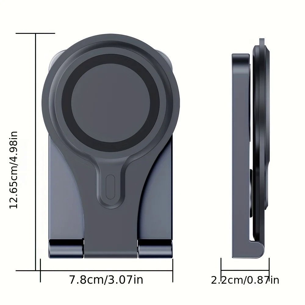 Đế Sạc Nhanh Không Dây 30w Gấp Được Cho iphone 15 14 13 12 pro max apple watch 8 7 airpods 3 Trong 1