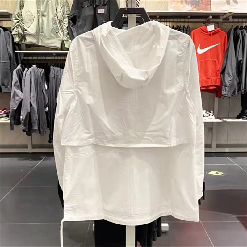 Nkee Áo Khoác Gió Có Mũ Trùm Siêu Nhẹ Thời Trang unisex