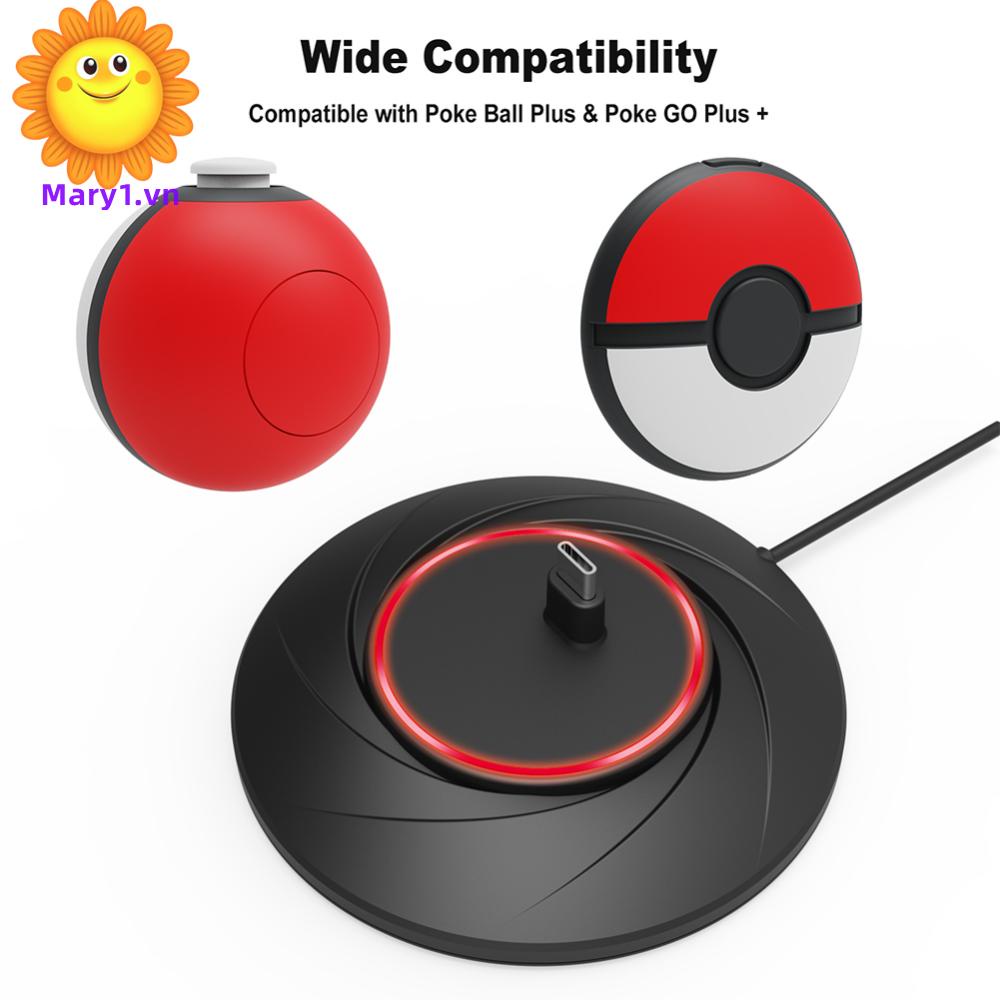 Đế Sạc type-c Có Đèn led Cho pokemon go plus + 2023