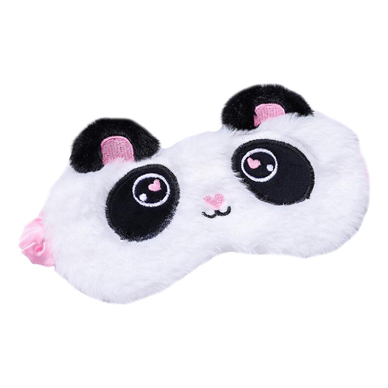 Mặt Nạ Che Mắt Ngủ Họa Tiết Hoạt Hình Thỏ Dễ Thương Cho Bé Gái