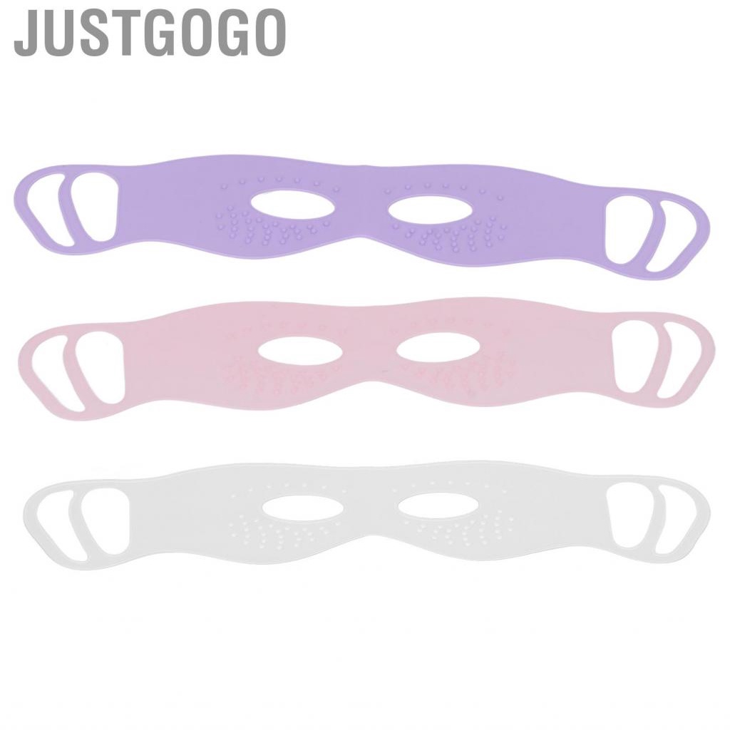 Justgogo Silicone Eye Pad Relaxing Silica Gel  Washable Recycling for Spa Women