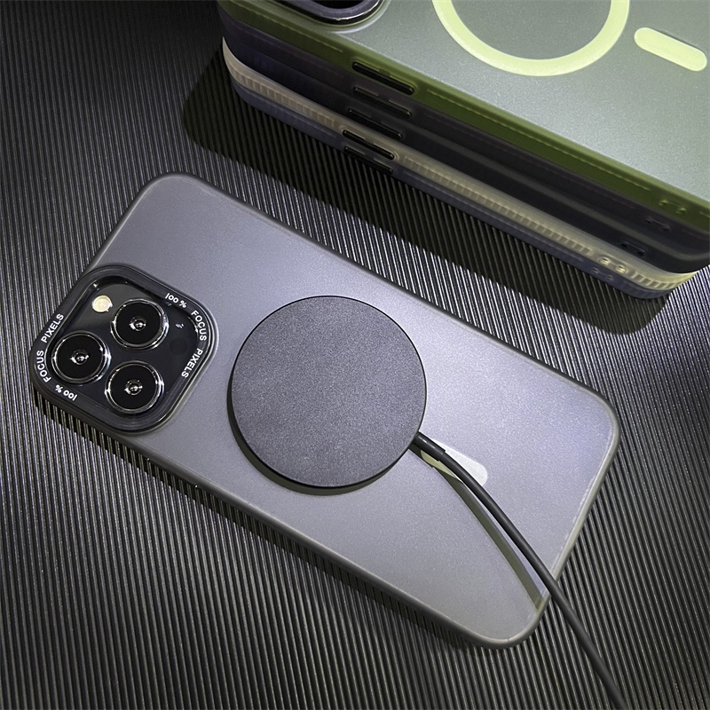 Ốp Điện Thoại Từ Tính Chống Dấu Vân Tay Cho iphone 15 pro max / 15 pro / 15 / 14 pro max / 14 pro / 14 / 13 pro max / 13 pro / 13 / 12 pro max / 12 pro / 12 / 11