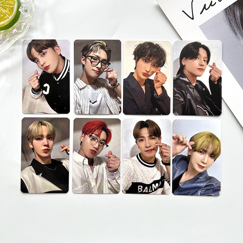 Bộ Thẻ Hình Nhóm Nhạc kpop ateez Độc Đáo