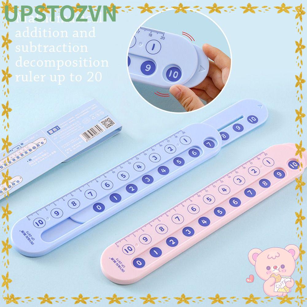 Thước Đo Lường Tăng Chiều Cao 20 Mẫu Bằng Nhựa Màu Hồng / Xanh Dương Siêu Bền