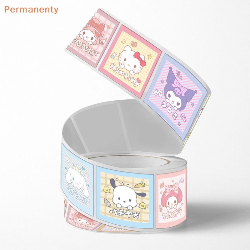 Bộ 500 sticker Hoạt Hình sanrio my melody kuromi cinnamoroll Dễ Thương Dán Trang Trí laptop