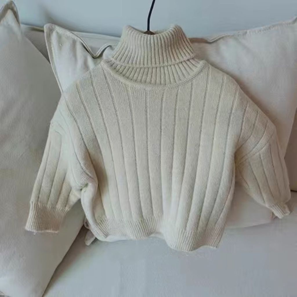 One Áo Sweater Lót Lông Cừu Dày Dặn Thời Trang Mùa Đông Cho Bé Trai Và Gái