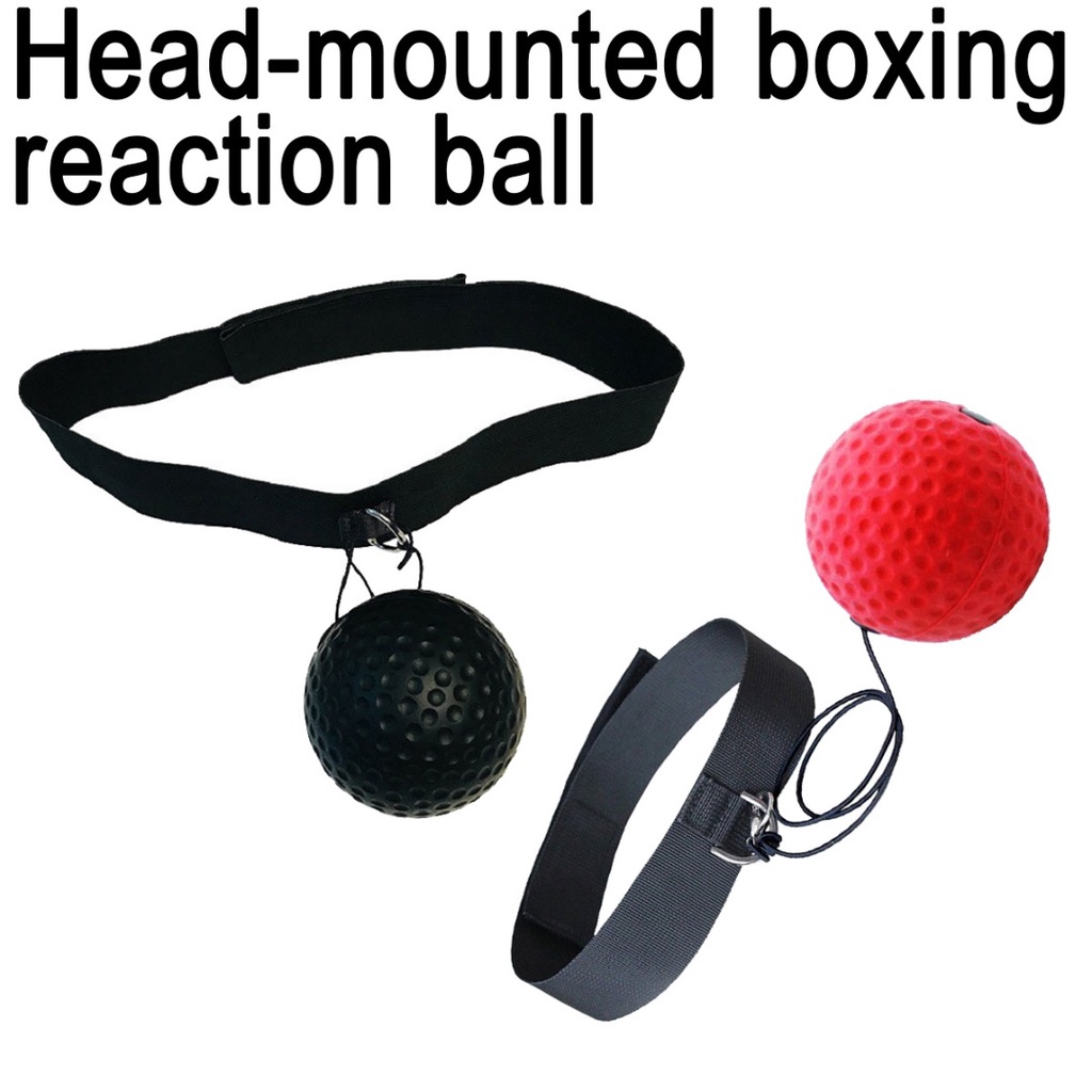 Speed Reflex Fight Ball Head Band MMA Boxing Training Punch Boxer Box Exercise