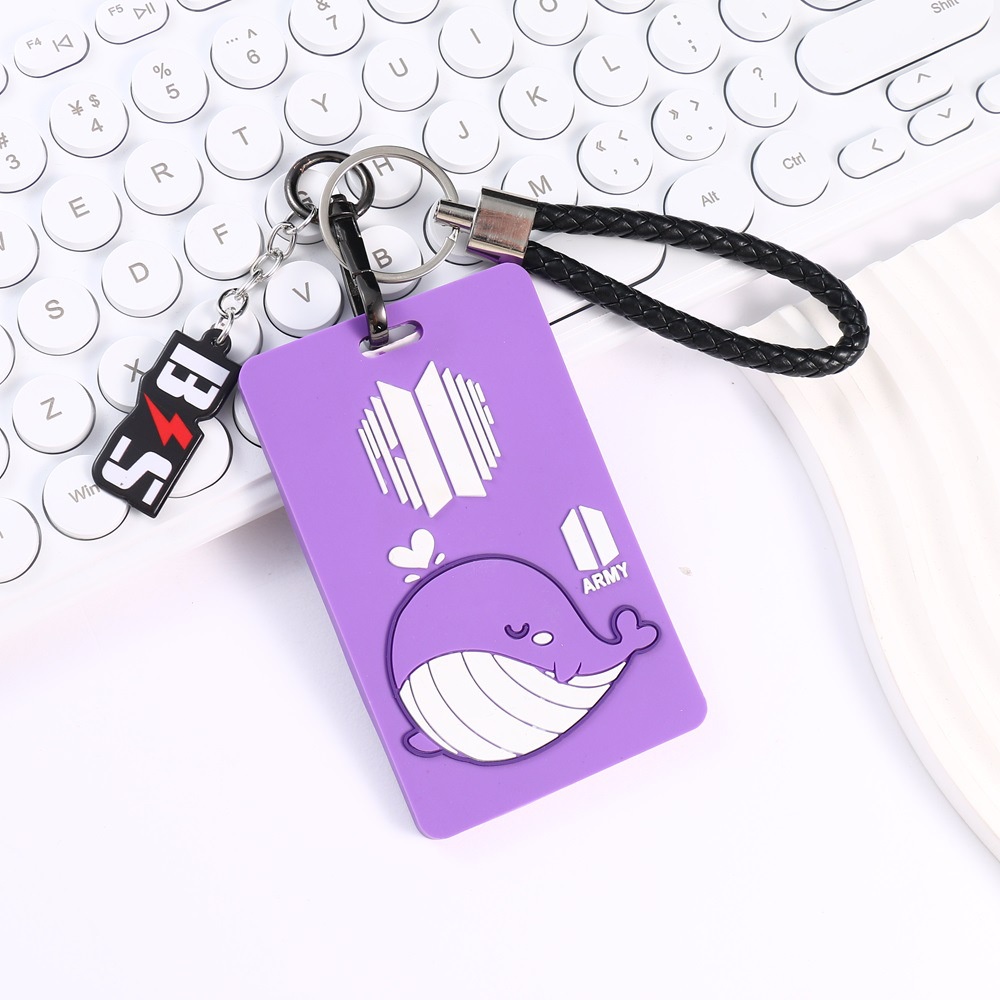 Túi Đựng Thẻ Bằng Nhựa Mềm Hình blackpink Hai Lần Cho Bé