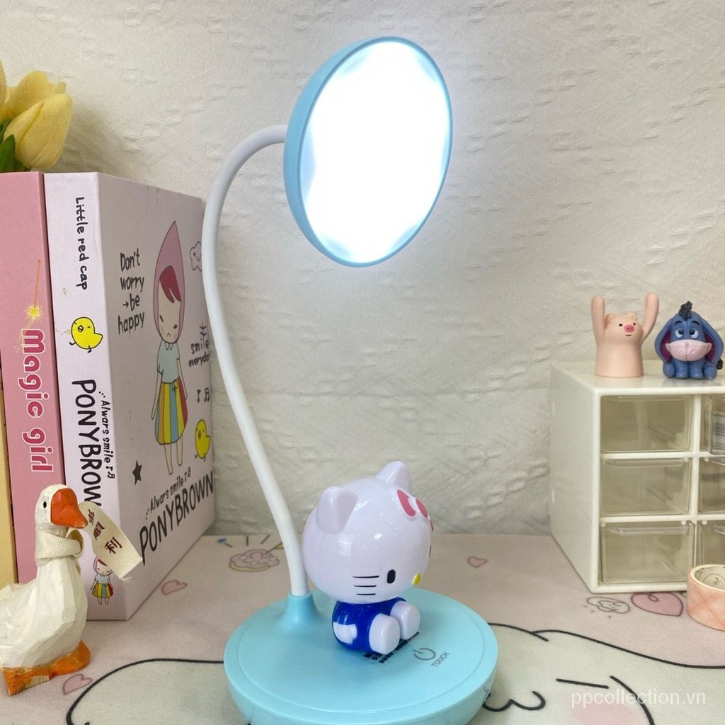 Đèn led Để Bàn Ba Tốc Độ Hình Gấu / Dâu Tây Dễ Thương Kèm Sạc usb Tiện Dụng Cho Phòng Ngủ / Ký Túc