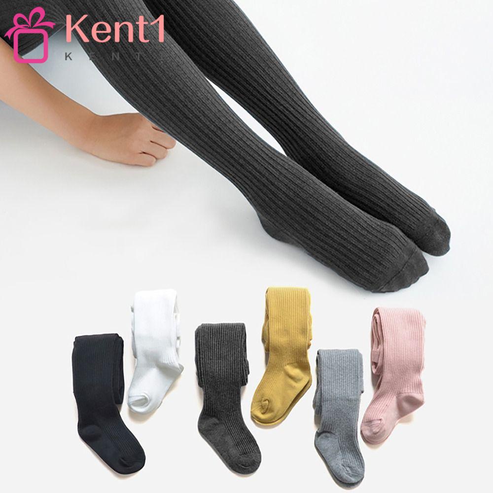 Kent1 Quần Tất cotton Mềm Mại Màu Trơn Thoải Mái Cho Bé Gái 1-10 Tuổi