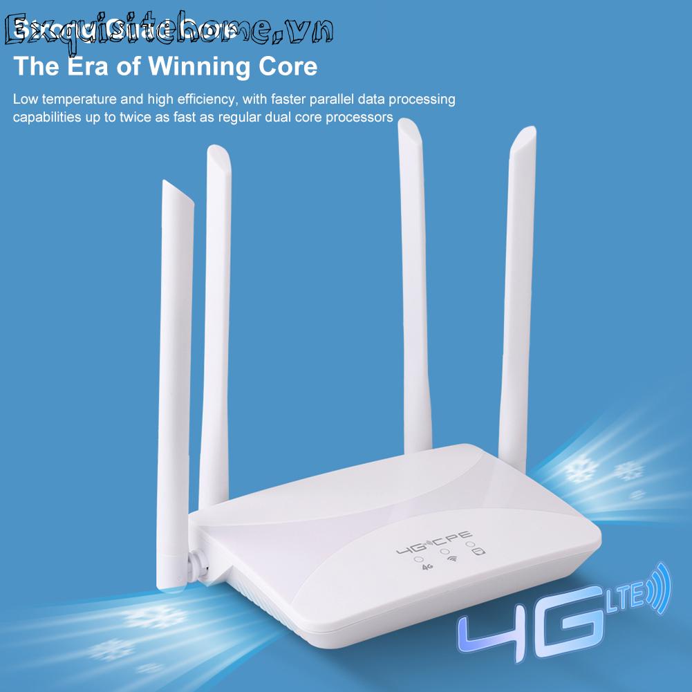 Máy Định Vị Không Dây 150mbps lte cpe rj45 usb 4g Với Khe Thẻ sim