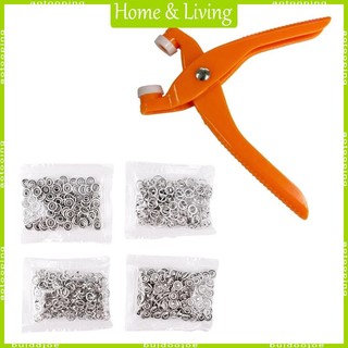 Aoto bộ kìm bấm lỗ tròn tiện lợi cho máy may túi xách bab-br vải thủ công