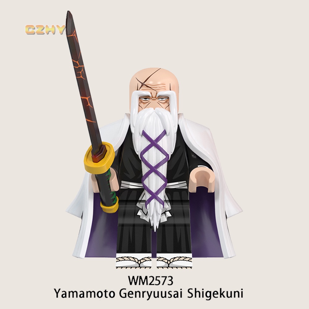 Đồ Chơi Khối Lắp Ráp anime wm6164 yamamoto zaraki kenpachi kurosaki ichigo ulquiorra yhwach