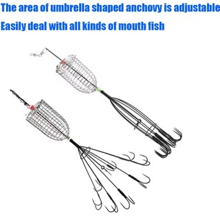 Mới lồng giữ lưỡi câu cá 27cm bằng thép không gỉ