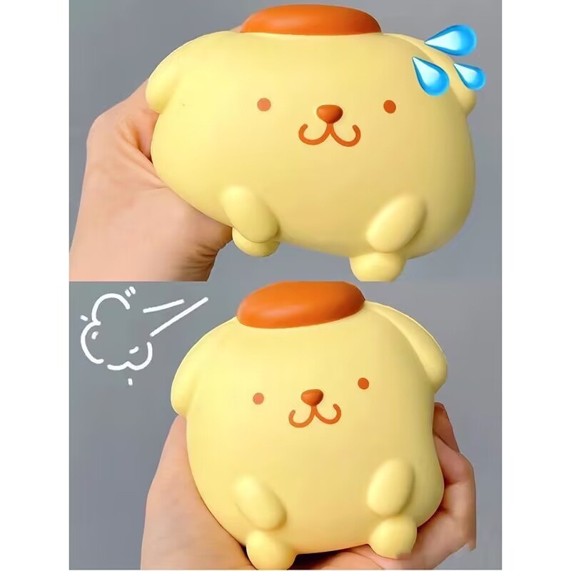 1 Máy Tính Sanrio Kuromi Cinnamoroll Giảm Căng Thẳng Chậm Squishy Kawaii Giải Nén Anime Hoạt Hình Trẻ Em Kẹp Tay Đồ Chơi Quà Tặng Chữa Bệnh