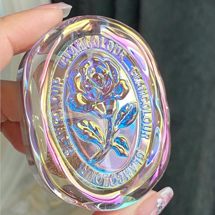 Enamel Bảng Phấn Mắt 4 Màu Lì Và Ánh Nhũ Kết Hợp Trang Điểm Mắt Nổi Bật