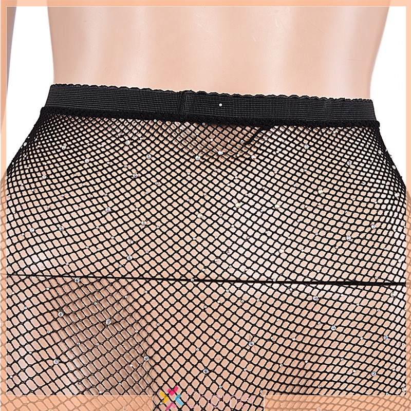 Quần Tất Lưới Đính Đá Pha Lê Mới Cho Nữ