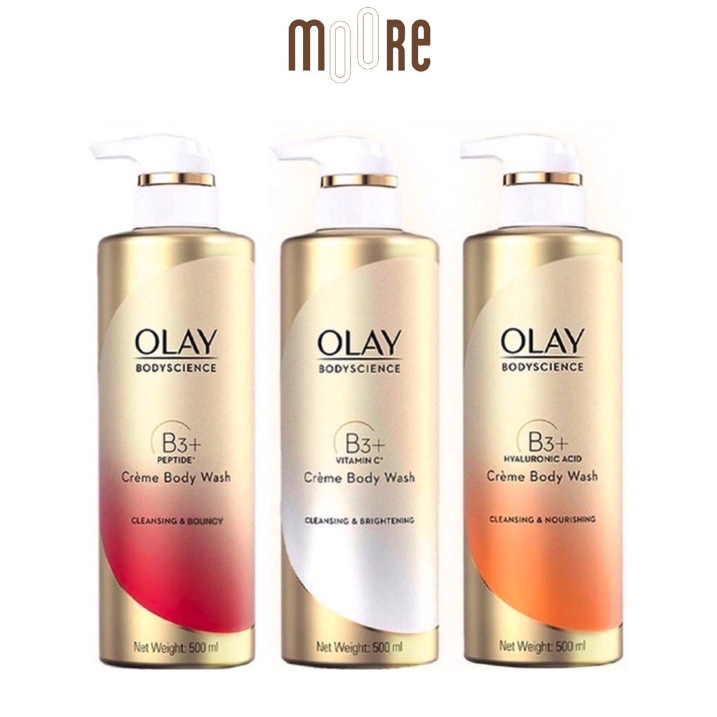 Sữa tắm dưỡng trắng da Olay Body Science B3+ 500ml Thái Lan