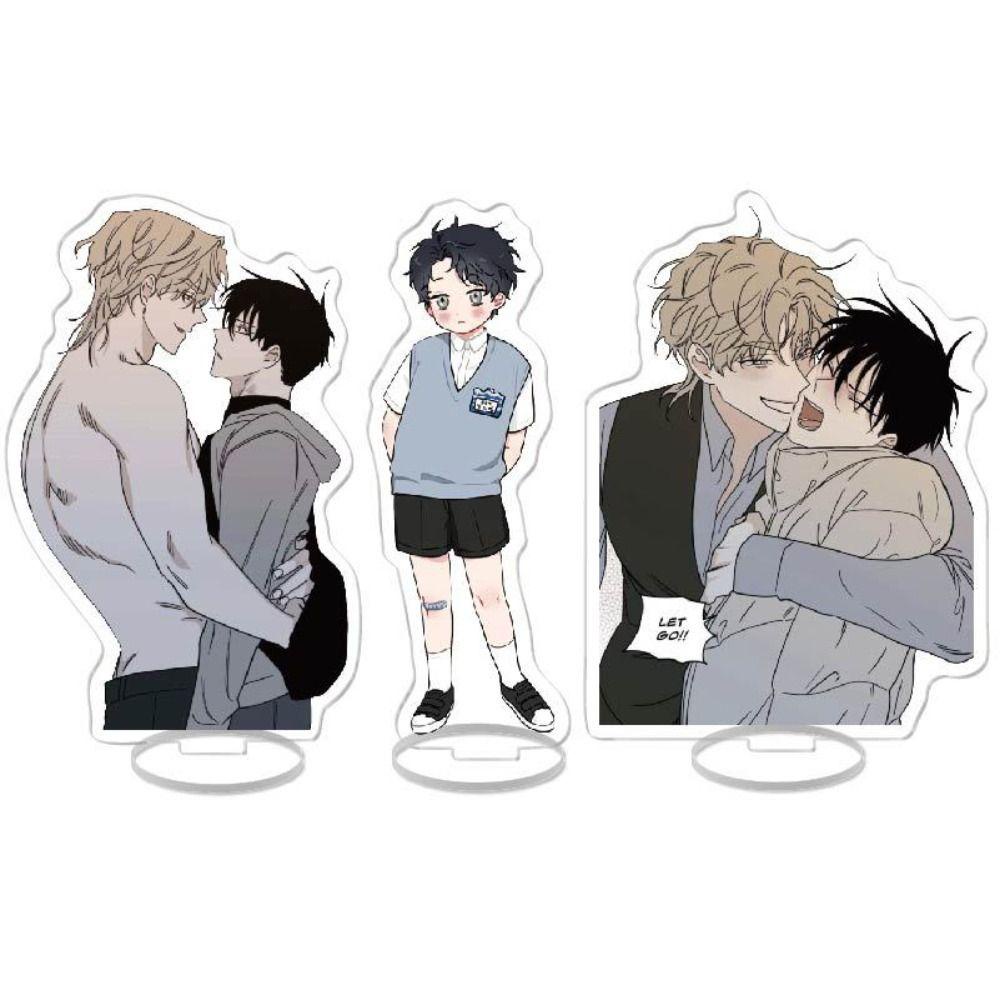 Mmluck yaoi Mô Hình Cặp Đôi anime Xoài acrylic yaoi Có Chân Đứng Sáng Tạo Phong Cách Hàn Quốc Bla yaoi