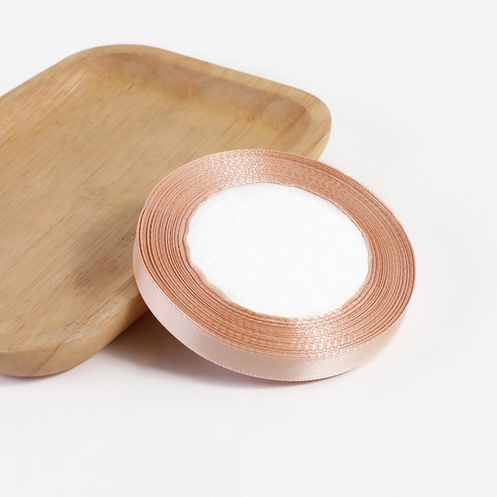 Cuộn Dây Ruy Băng 10mm Bằng Vải satin Dùng Trang Trí Tiệc Cưới / Giáng Sinh