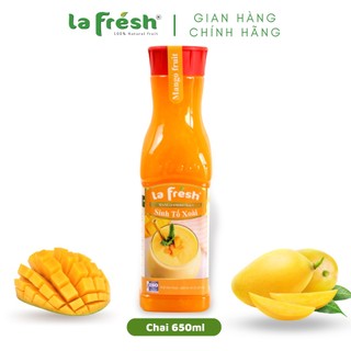 Sinh tố La Fresh chai 650ml (nhiều mùi)