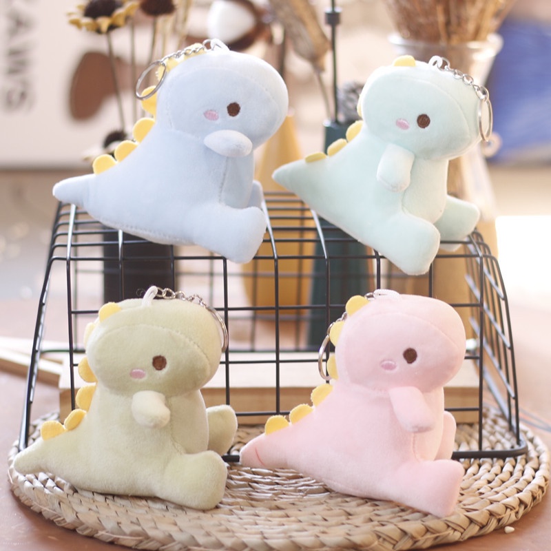 Thú Nhồi Bông Hình Khủng Long Đang Ngồi Dễ Thương 12cm
