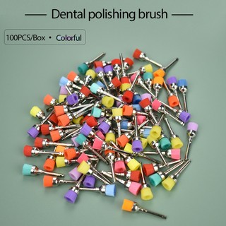 Set 100 Chổi Đánh Bóng Răng Chuyên Dụng