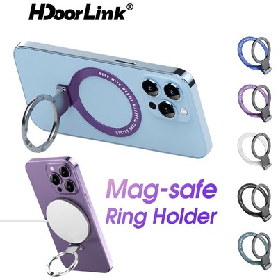 Hdoorlink Nhẫn Ngón Tay Siêu Mỏng Xoay 360 Độ Tiện Dụng° Giá Đỡ Điện Thoại mag-Aan Có Thể Gấp Gọn Tiện Lợi