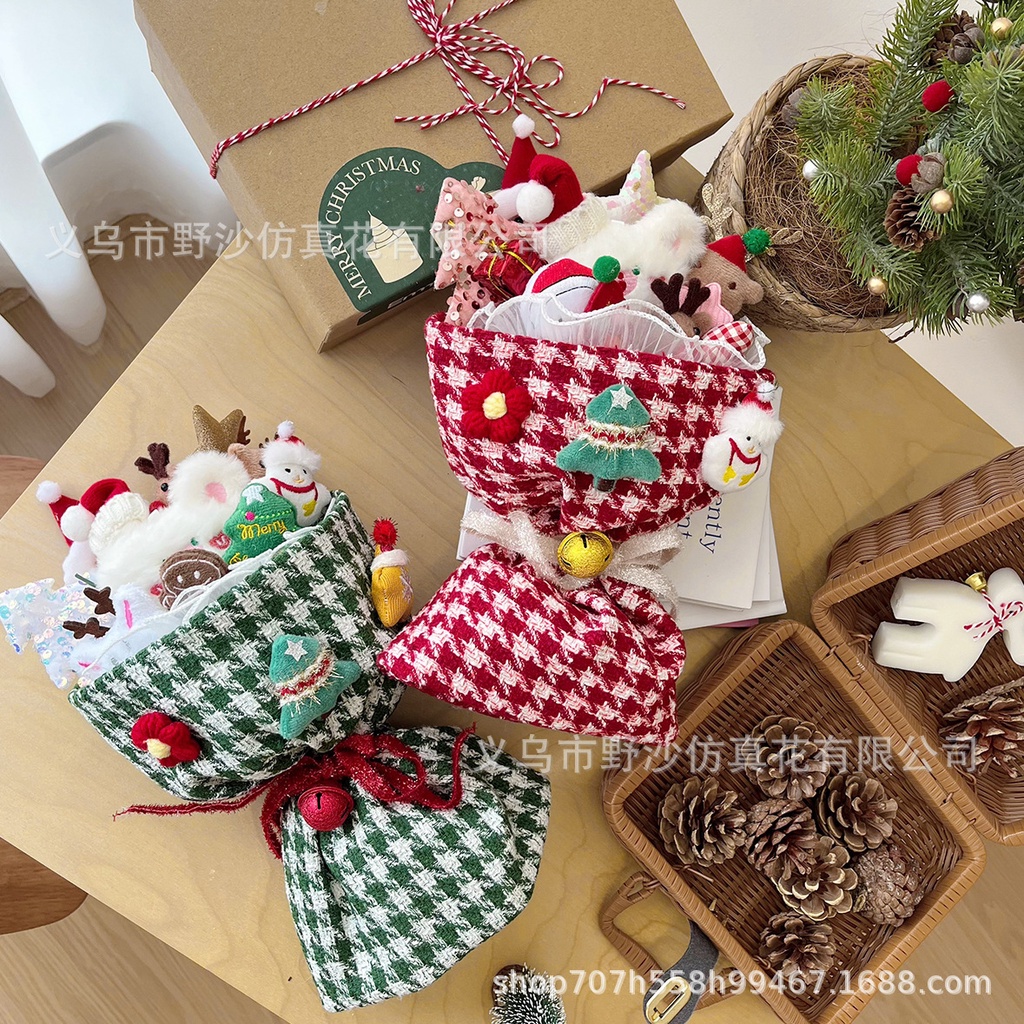 Bó Hoa Sáng Tạo Làm Quà Tặng Giáng Sinh / Sinh Nhật / Valentine