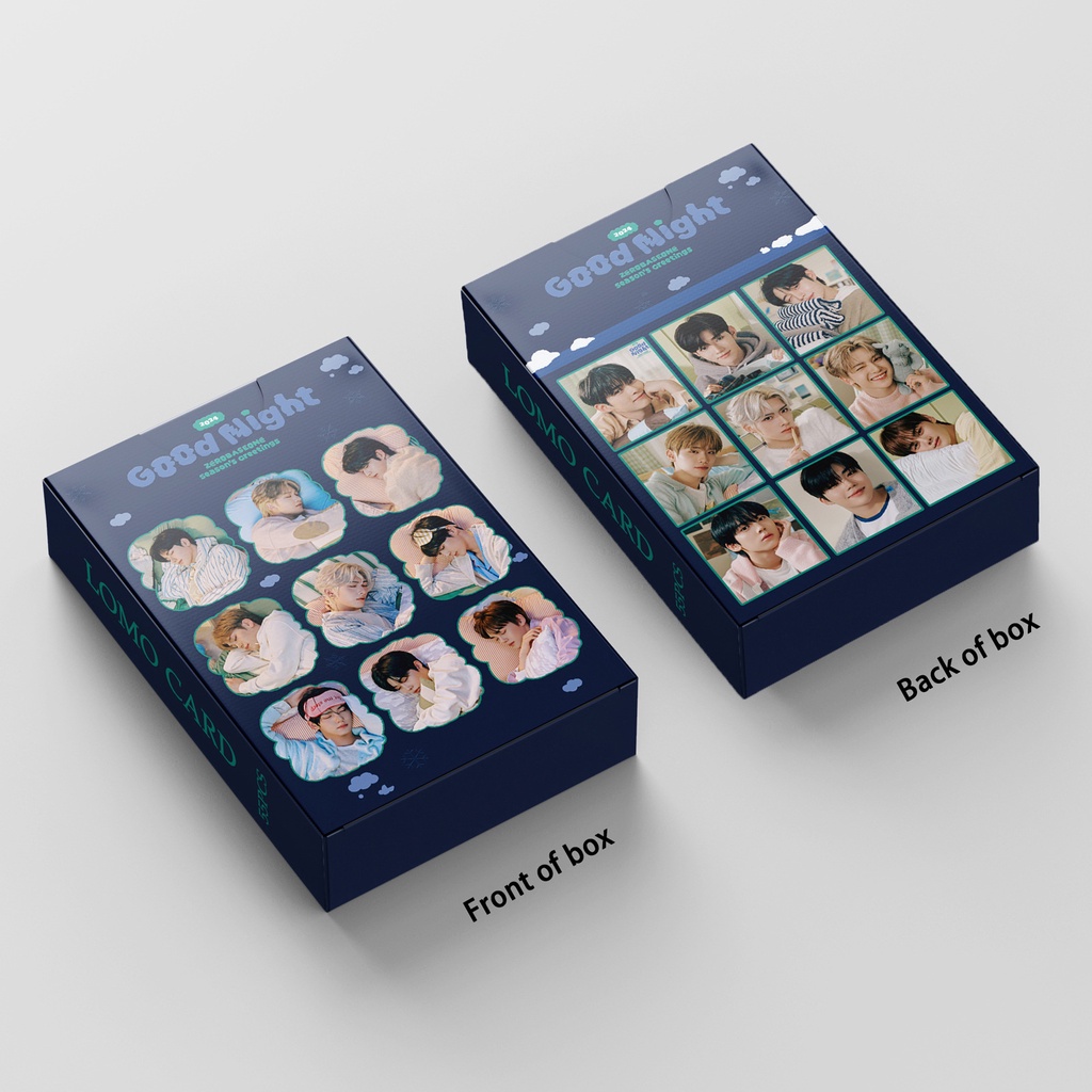 ZB1 Album GOOD NIGHT Photocard ZEROBASEONE 2024 Season‘s Greetings Lomo Card