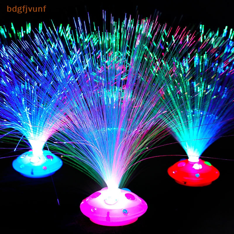 Bdgf Đèn Ngủ led Sợi Quang Nhiều Màu Sắc Hình Đồ Chơi Lãng Mạn vn
