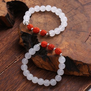Vòng tay hạt ngọc bích giả 10mm thời trang