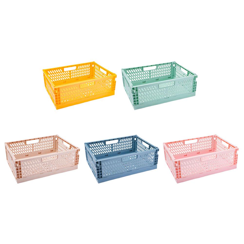 Rổ Nhựa mini Đa Năng Có Thể Gấp Gọn Tiện Dụng k4t6