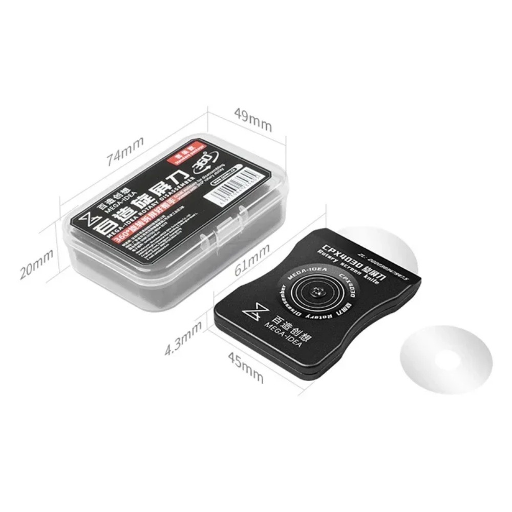 Dao Cắt Màn Hình Xoay 360 Độ qianli mega-idea°Khung Màn Hình Cong Tháo Gỡ Được Không Lưỡi Dao