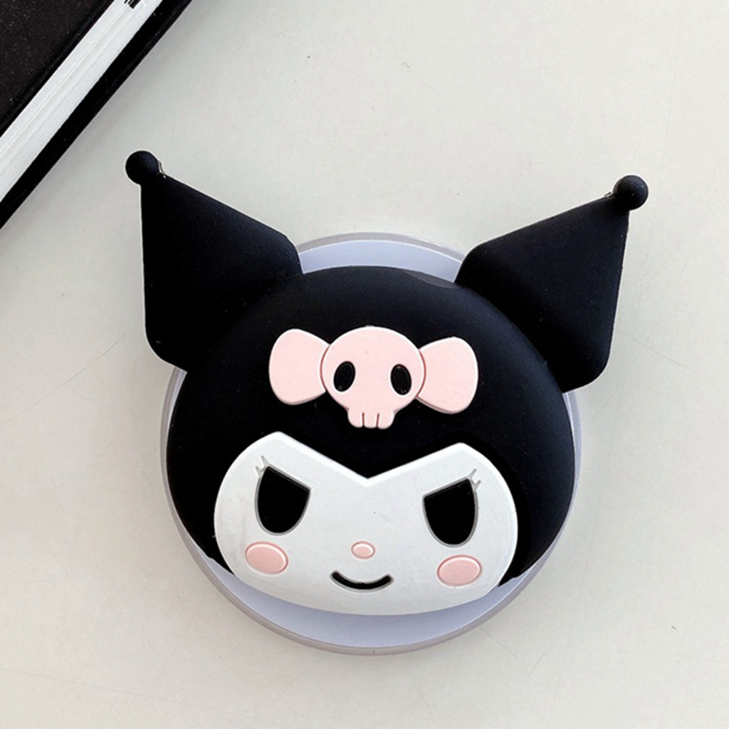 Giá Đỡ Điện Thoại / Máy Tính Bảng Hình Gấu / Thỏ kuromi hello kitty lotso Có Nam Châm Thu Hút Chống Rơi Vỡ