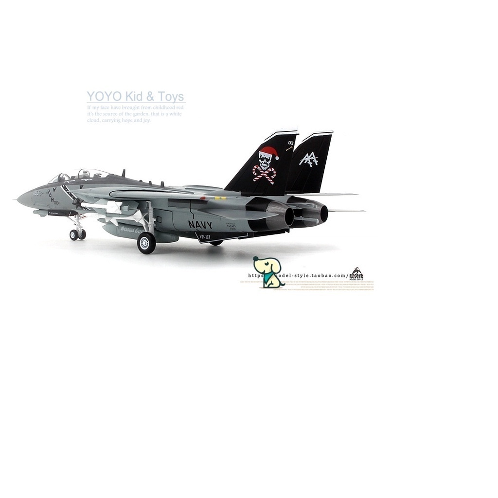 Balan Mô Hình Đồ Chơi Máy Bay Chiến Đấu Hải Tặc hc3 trumpeter 37193 us navy f-14d tomcat fighter vf103 f14 Với Tỷ Lệ 1 / 72