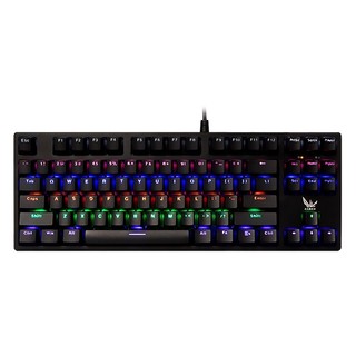Bàn phím cơ Gaming Zadez GT021K, tích hợp Led RGB Rainbow