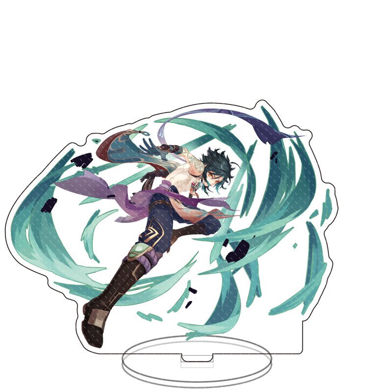 Mô hình Standee Newly Anime Genshin Impact Game Raiden Shogun Baal Sangonomiya Kokomi in hình nhân vật 2 mặt rõ nét 1