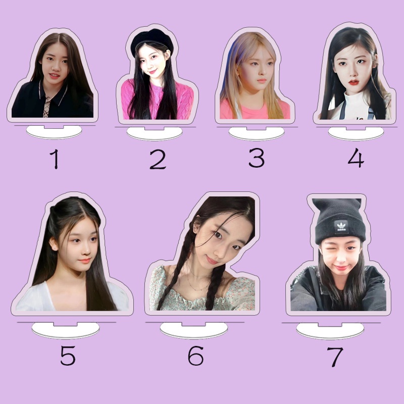 Móc Chìa Khóa acrylic 6cm Hình Quái Vật Athyeon rora asa pharita chiquita Ham