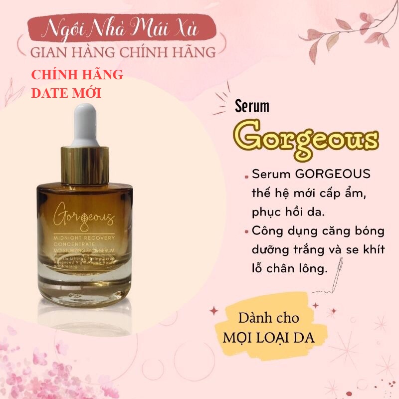 ] Serum B5 Múi Xù GORGEOUS 50ml Chính Hãng