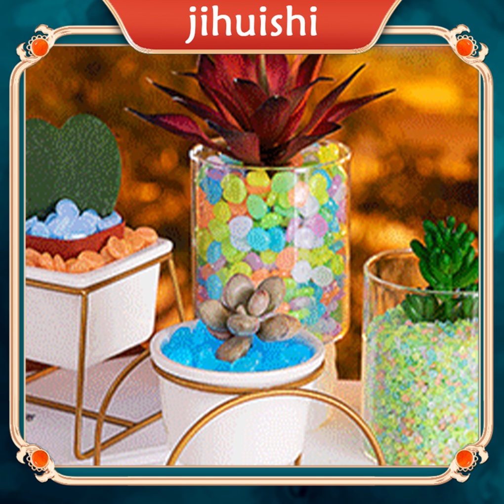 Bộ 1 / 2 / 3 Viên Đá Dạ Quang Trang Trí Bể Cá Cảnh Độc Đáo Đẹp Mắt rocks