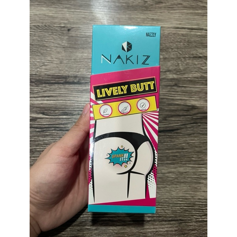 Kem thoa thâm, mụn mông, làm sáng da NAKIZ LIVELY BUTT Thái Lan, trị rạn da, thâm khuỷu tay. kem trị mụn mông nakiz Thái