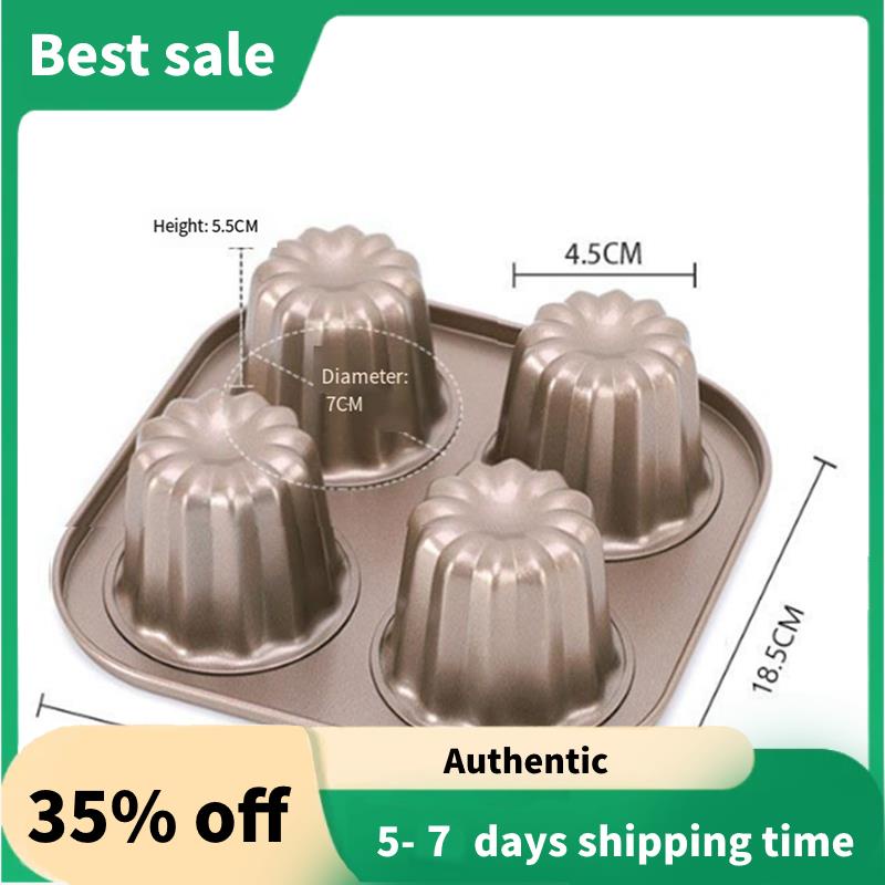 Khuôn Làm Bánh canele Bằng Thép carbon Chống Dính Tiện Dụng