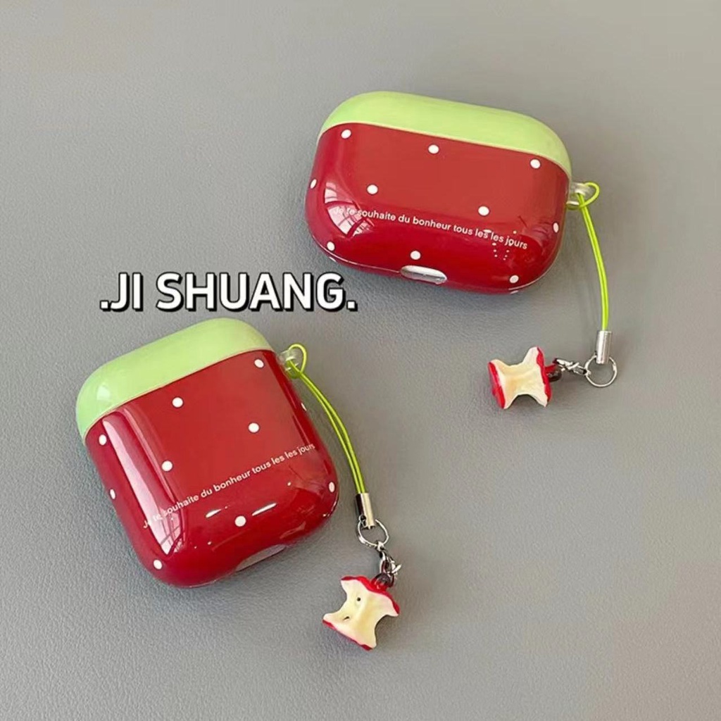 Vỏ Bảo Vệ Hộp Sạc Tai Nghe bluetooth Không Dây Airpods 1 / 2 / 3 pro Bằng Chất Liệu niche Màu Tương Phản Thời Trang