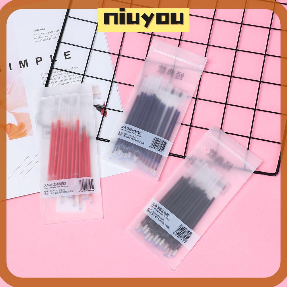 Set 20 / 50 / 100 Ruột Bút Mực gel Ngòi 0.5mm Màu Đen