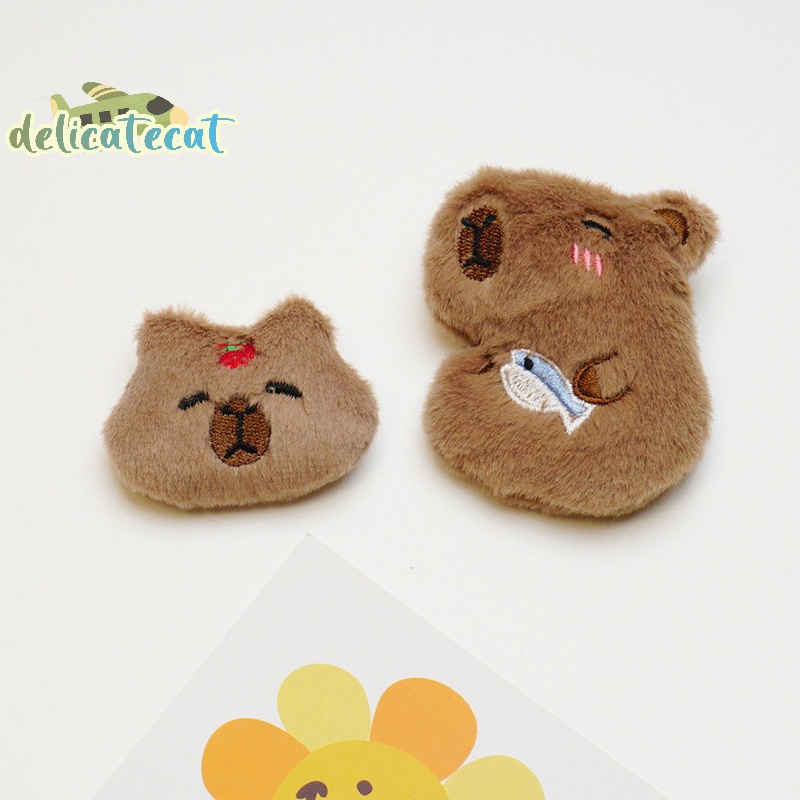 Thú Nhồi Bông capybara Hoạt Hình Dễ Thương Trang Trí Đồ Chơi diy